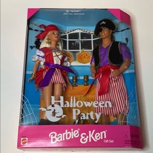 NIB Target Mattel Barbie & Ken Halloween Party